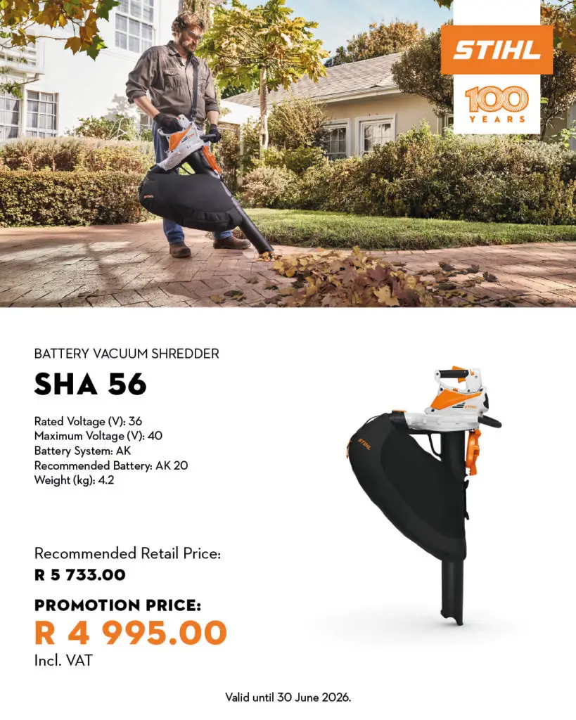STHIL SHA 58 battery Vacum Blower Advertising Post Image